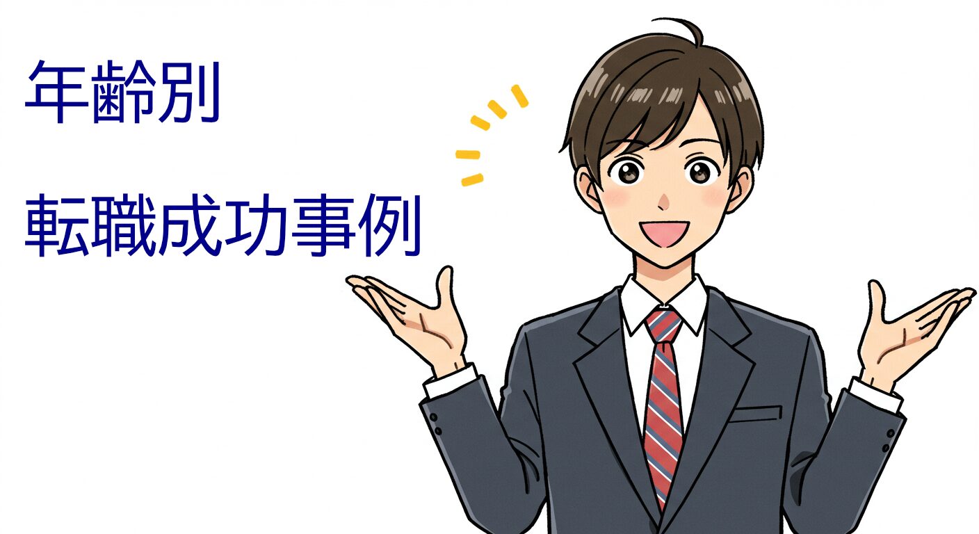 年代別転職成功ストーリー
