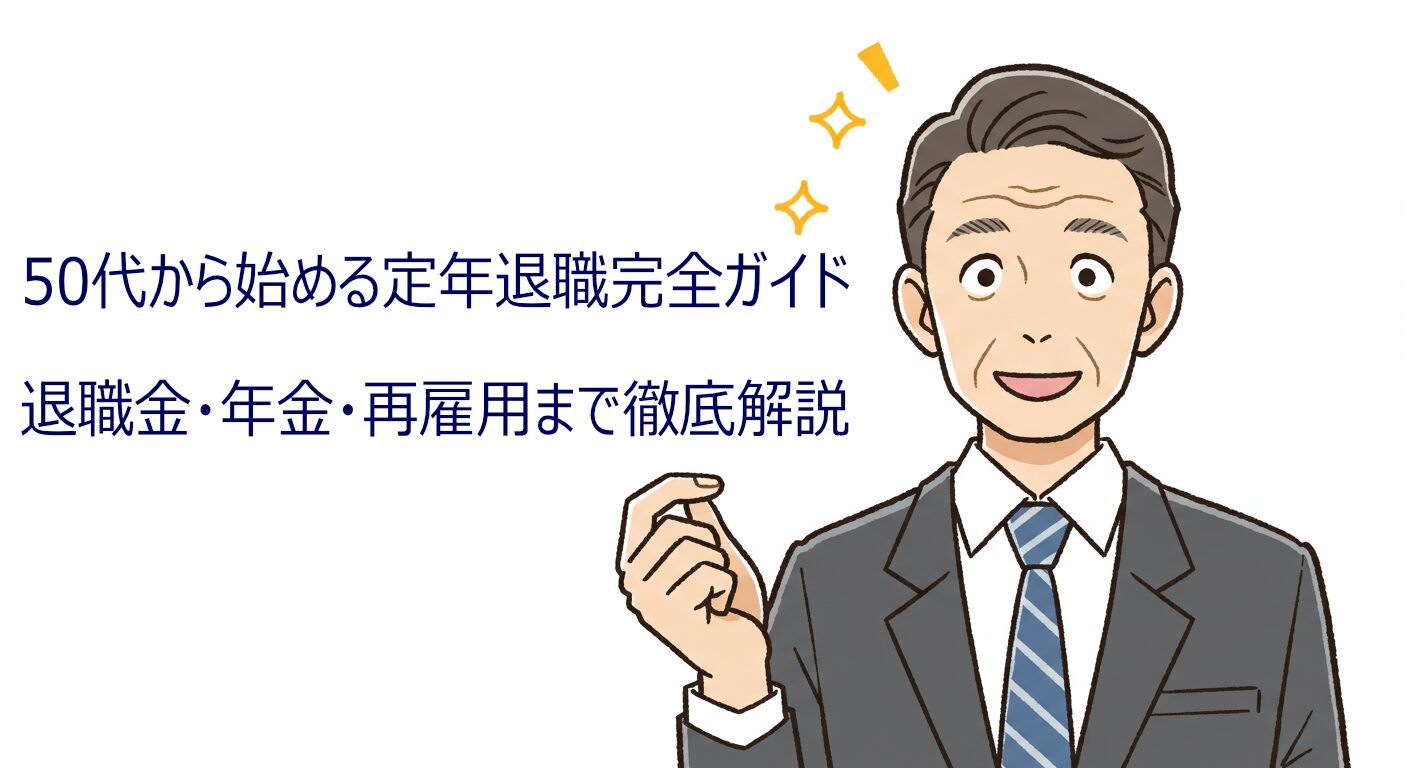 50代から始める定年退職完全ガイド